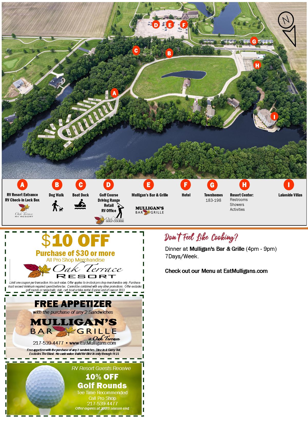 RV Resort Welcome Packet Brochure